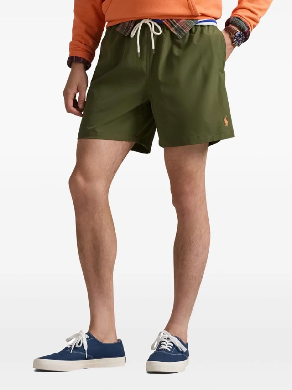 Ralph Lauren SS25 Traveler Mid Trunk - Premium Men's Beachwear